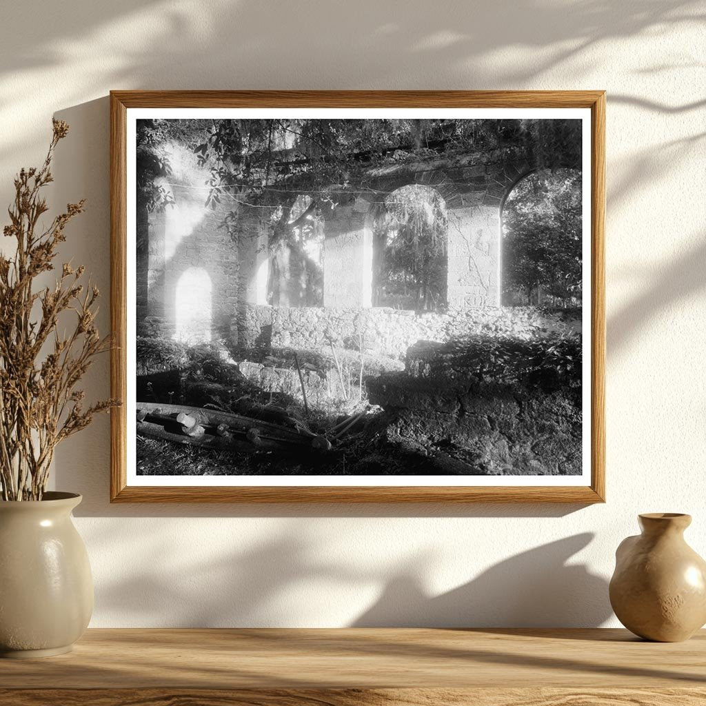 Mission Atocuimi Ruins, New Smyrna, FL 1953 Photo