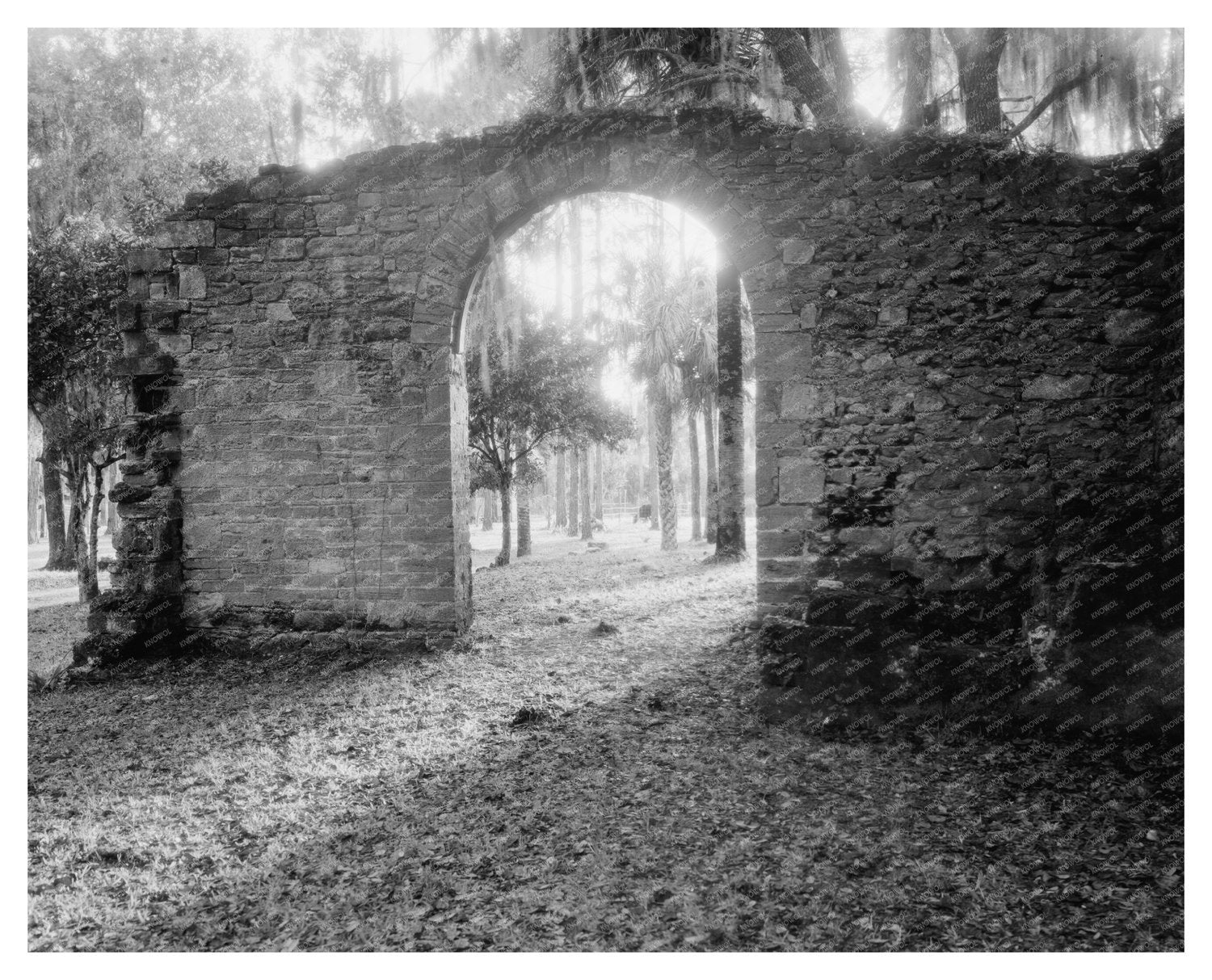 Mission Atocuimi Ruins in New Smyrna, FL - 20th Century