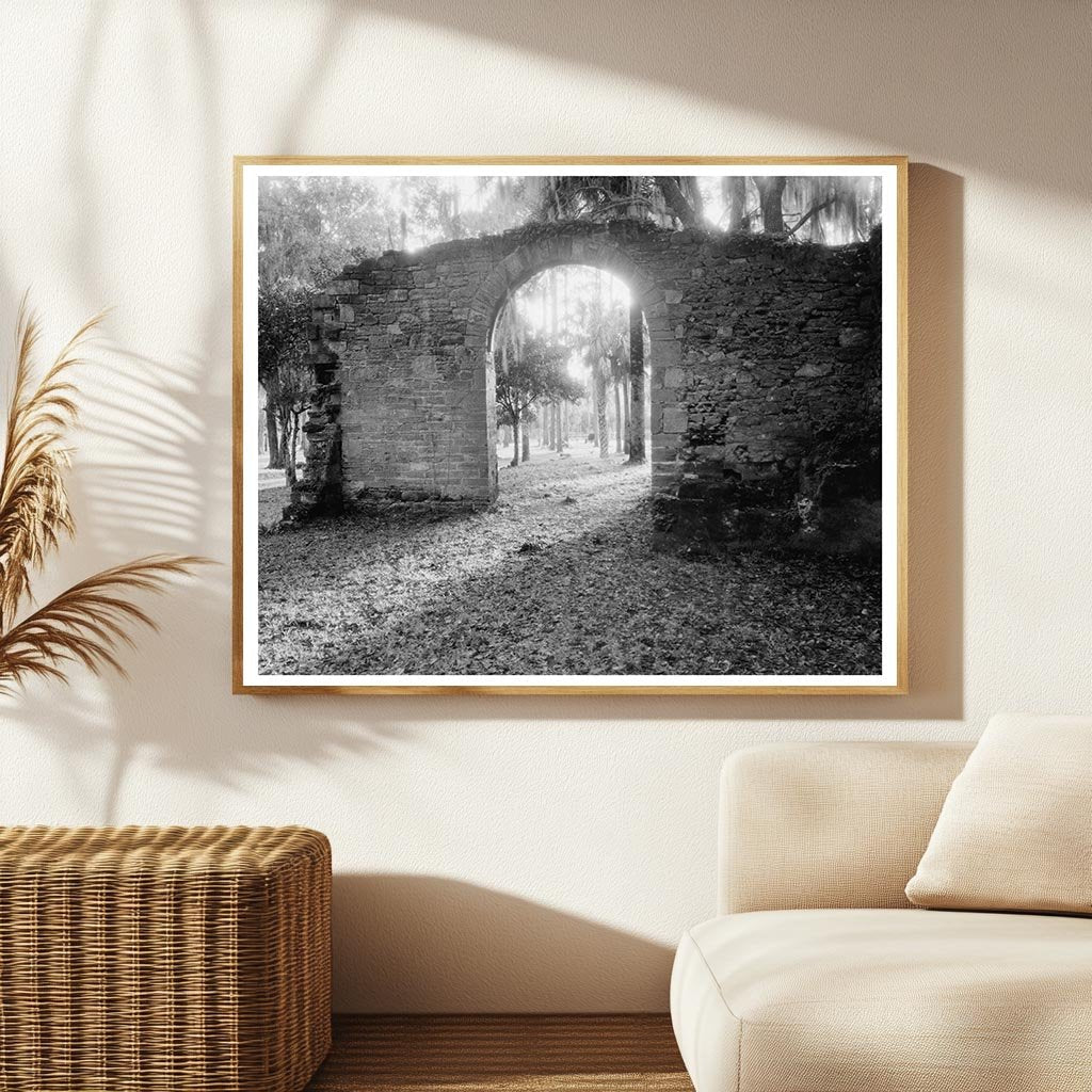 Mission Atocuimi Ruins in New Smyrna, FL - 20th Century