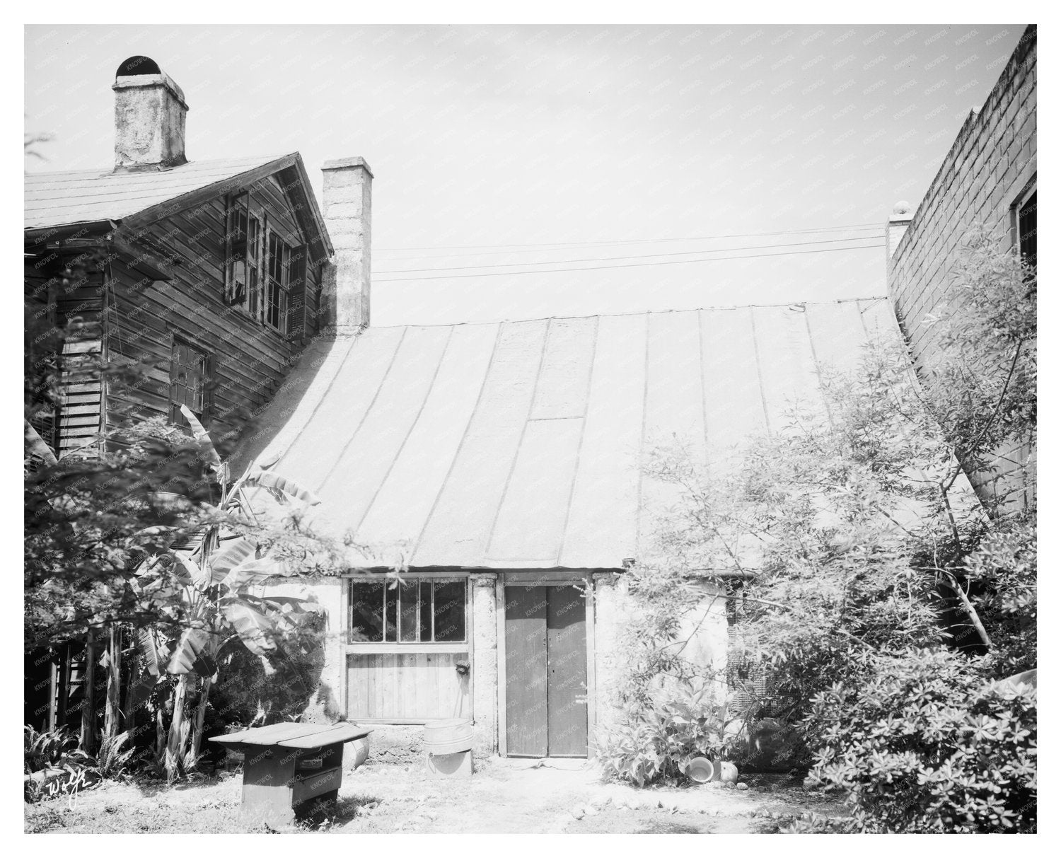 Historic St. Augustine, FL Architecture Photo, 20th Century