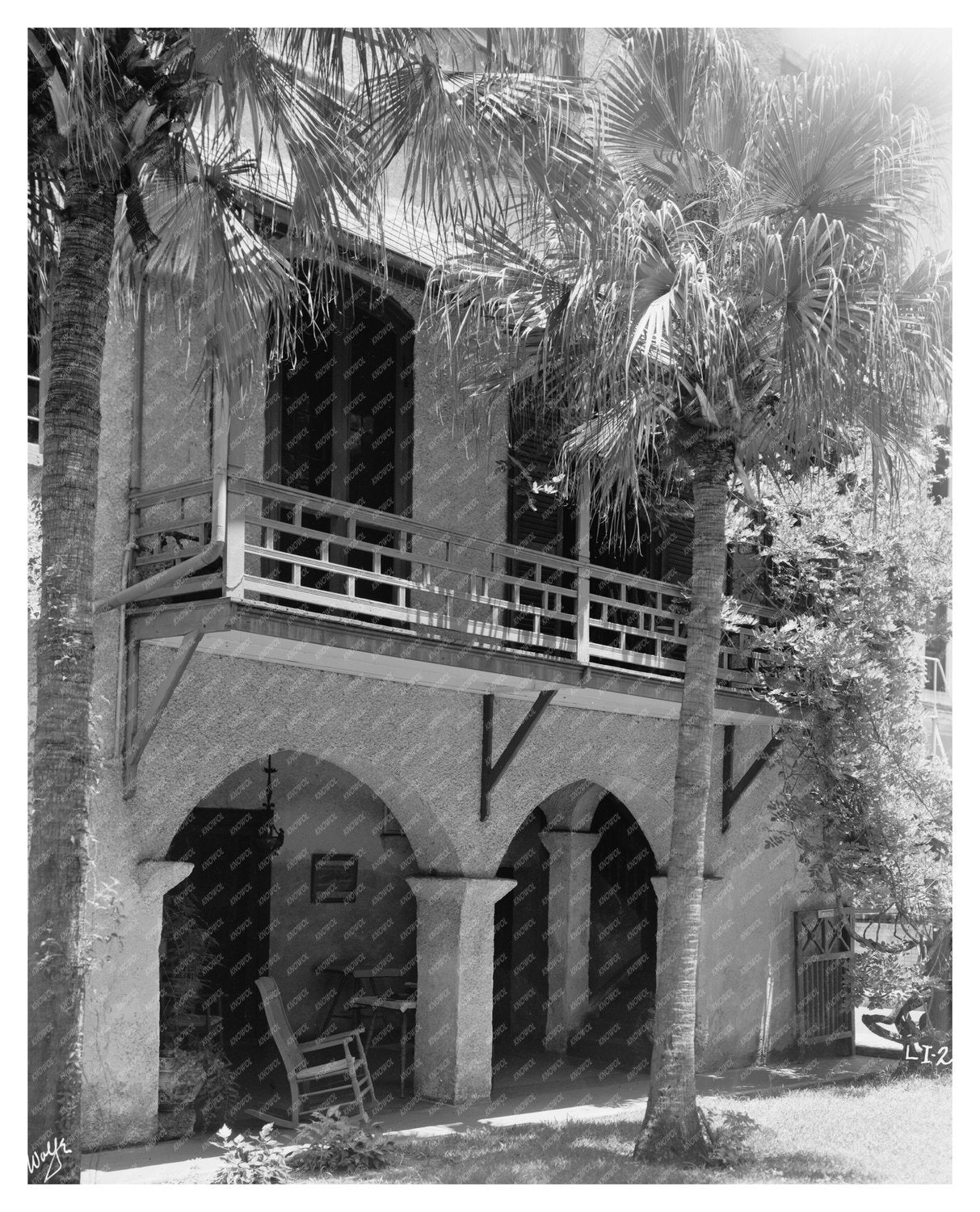Horruytiner House, St. Augustine FL, Carnegie Survey 1900s
