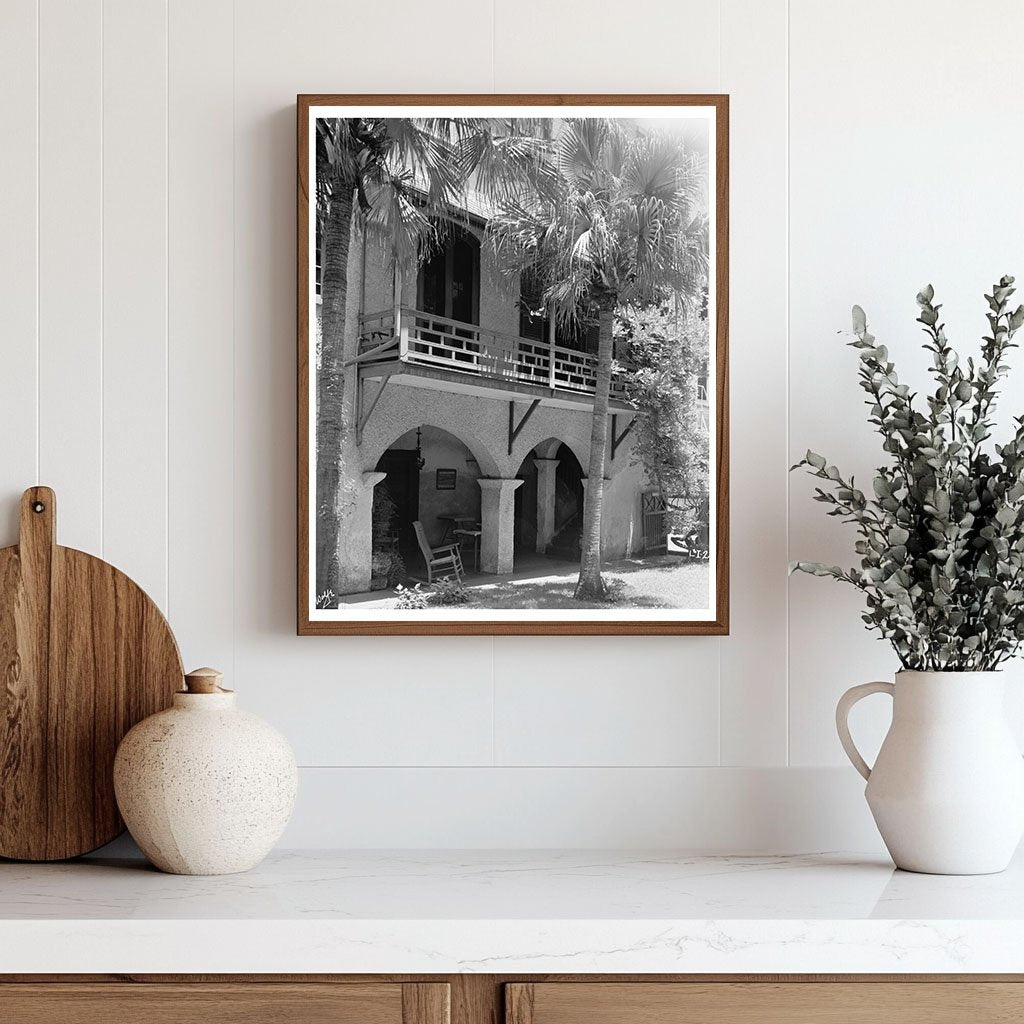 Horruytiner House, St. Augustine FL, Carnegie Survey 1900s