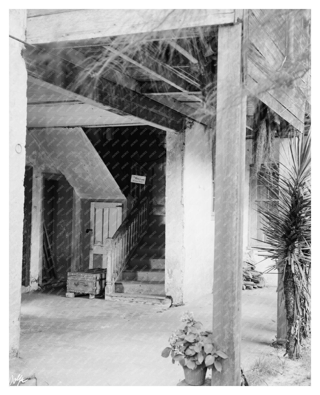 Ximenez-Fatio House in St. Augustine, Florida, 18th Century