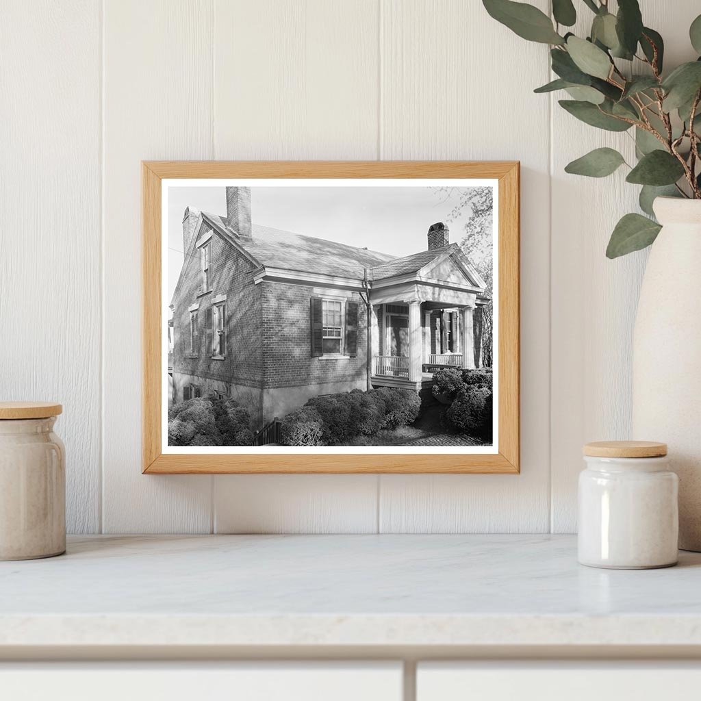 Vintage Athens GA Home Photo, Carnegie Survey 1957