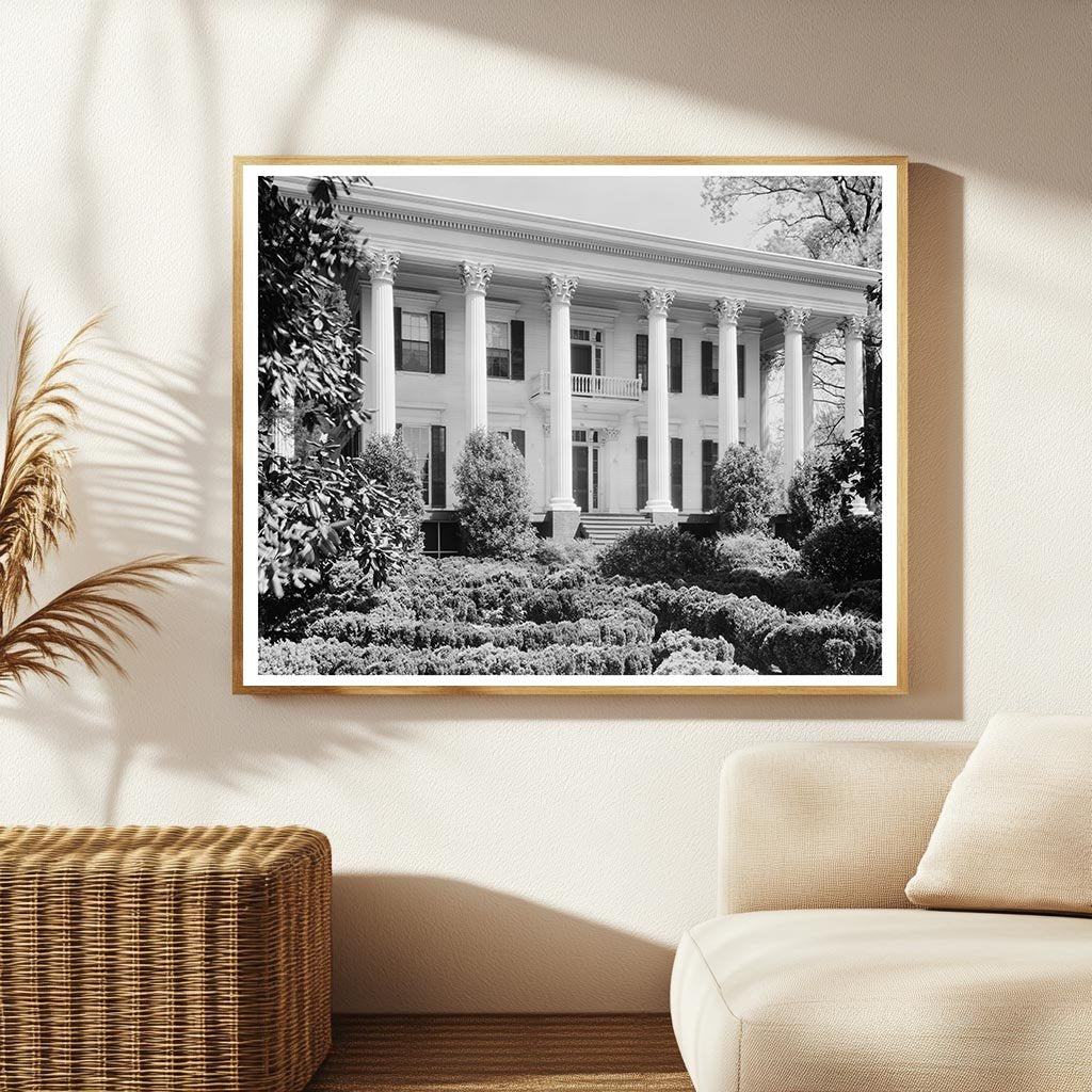 Presidents Home, UGA, Athens, GA - 1855 Vintage Photo
