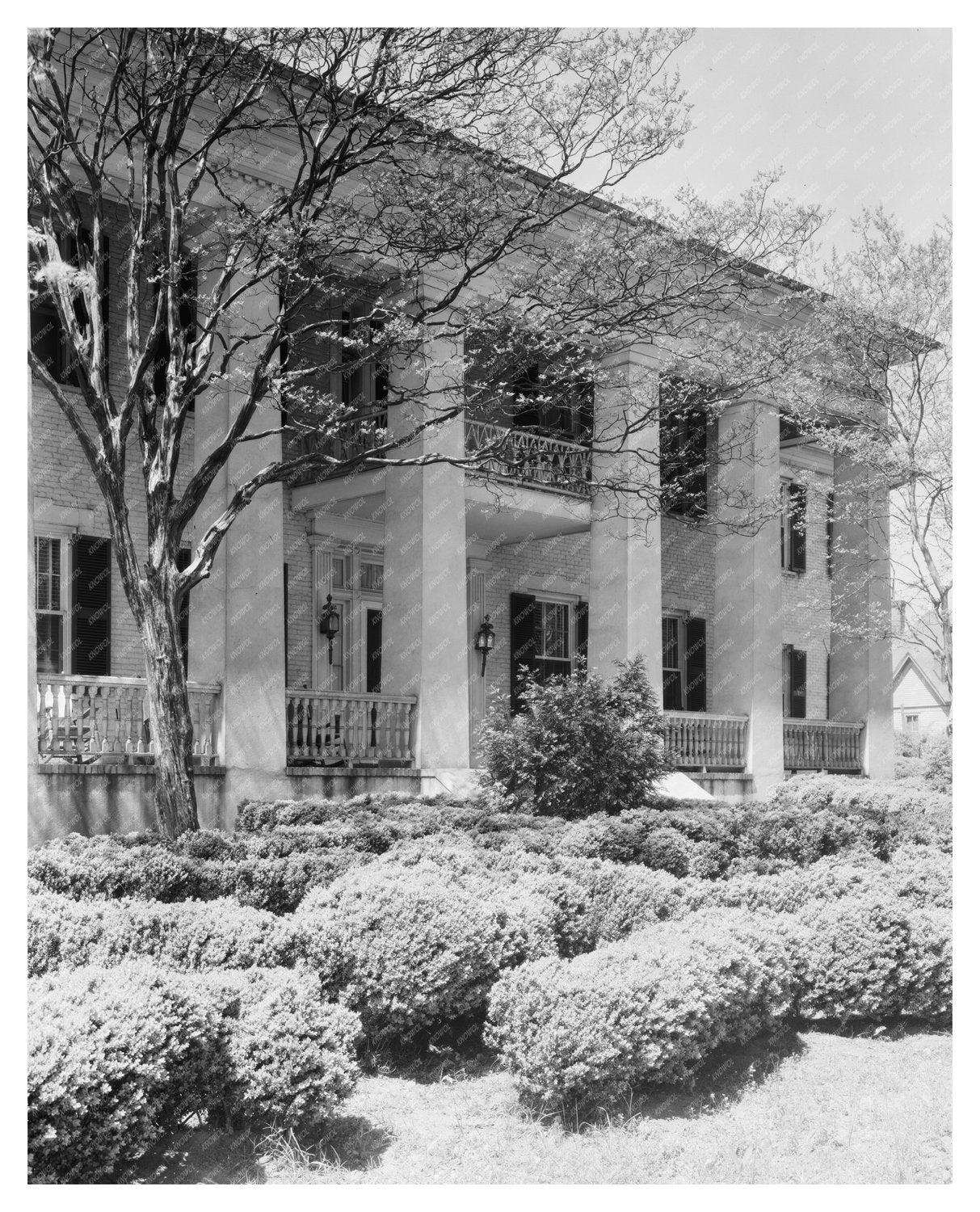 S.A.E. Chapter House, Athens, GA, 1845 - Historic Photo