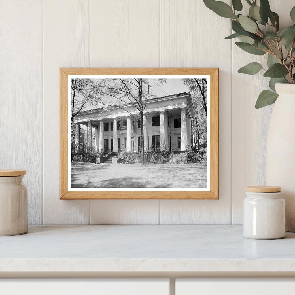 Historic School Building in Athens, GA - 1953 Photo