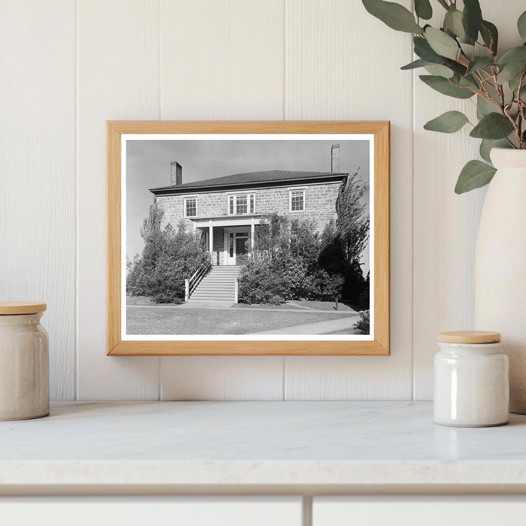 Wilson Lumpkin House, Athens GA, 1848 Vintage Photo