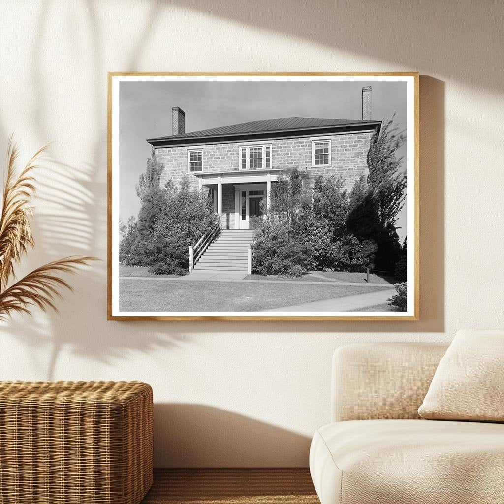 Wilson Lumpkin House, Athens GA, 1848 Vintage Photo