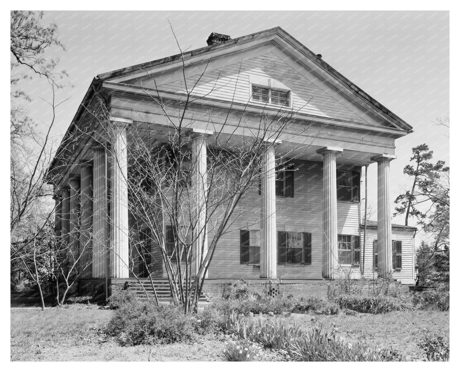 Historic House in Roswell, GA (1839-1842) Photo Archive