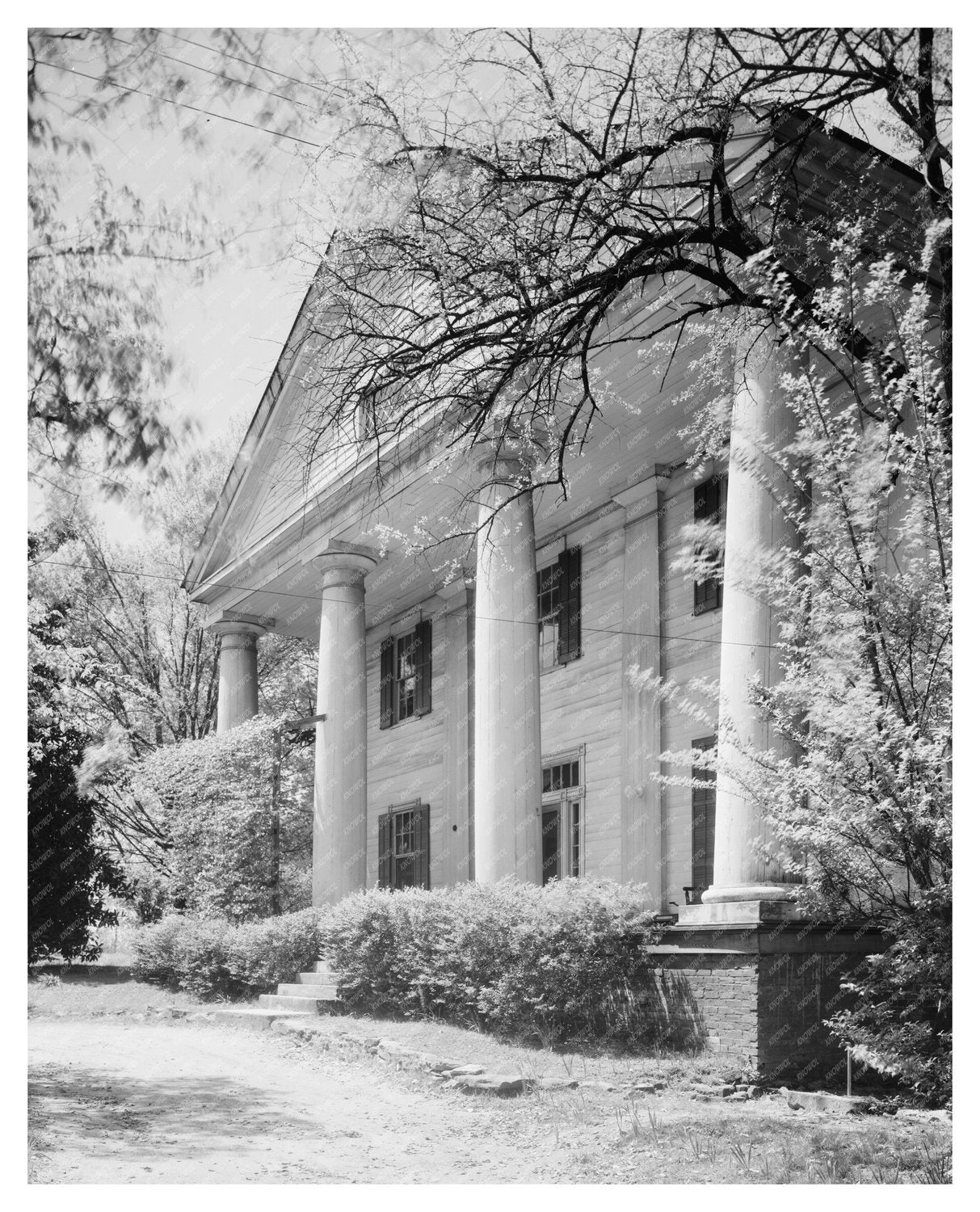 Greek Revival Home in Roswell, GA - Circa 1838 Photo