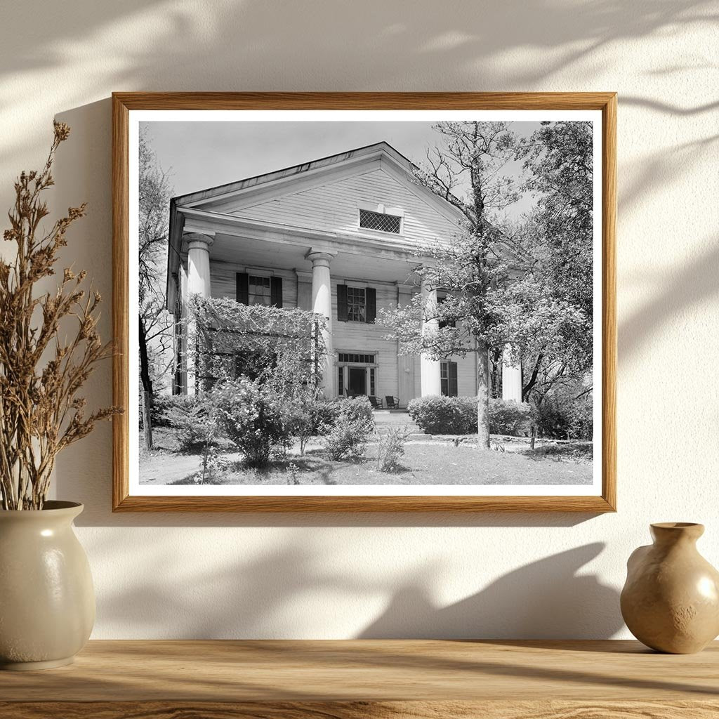 Greek Revival House in Roswell, GA - 1838 History