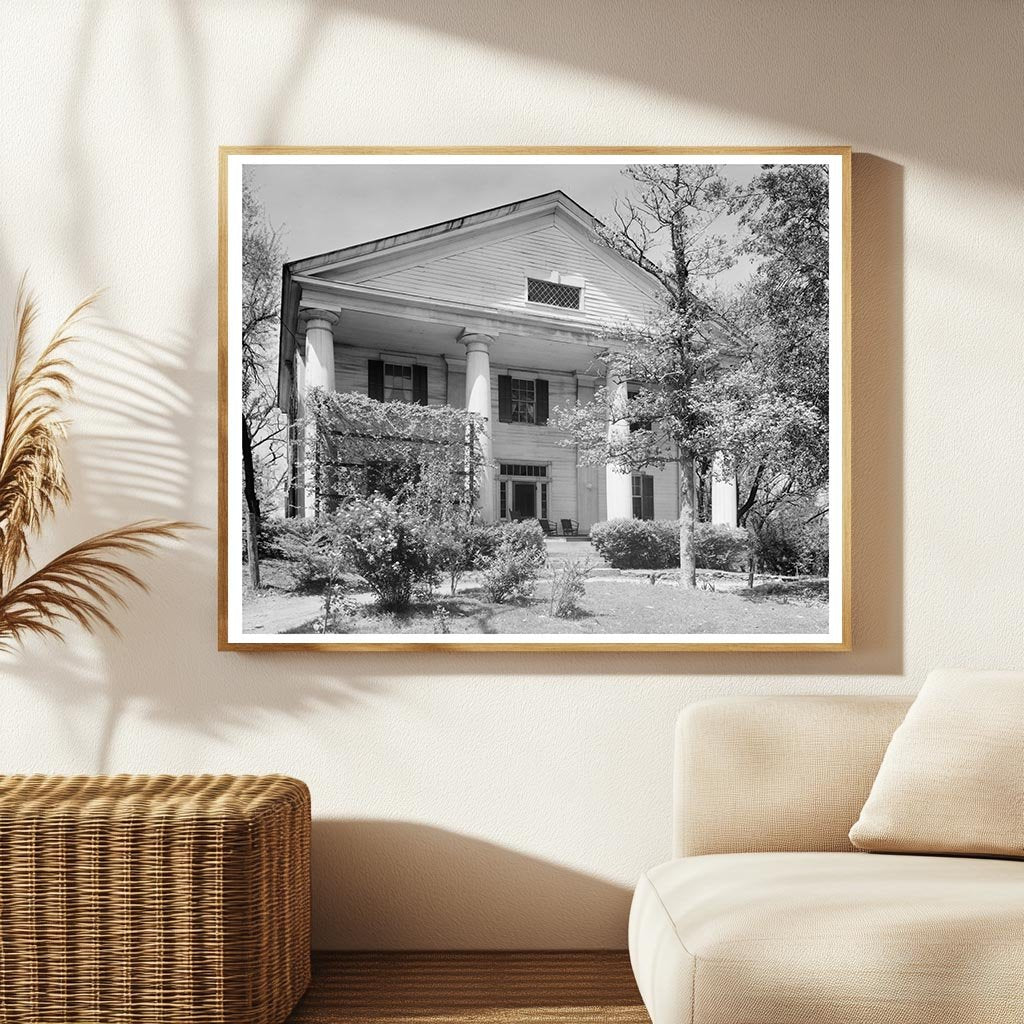 Greek Revival House in Roswell, GA - 1838 History