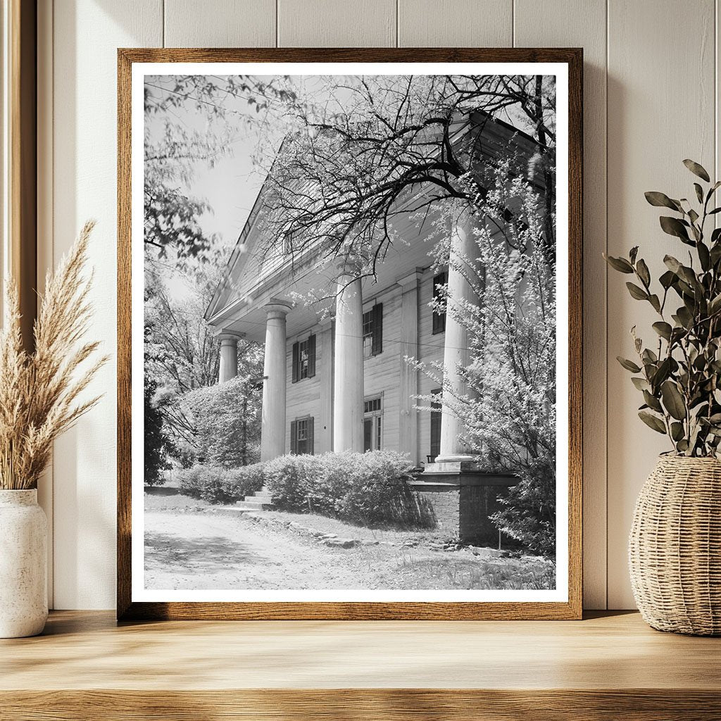 Historic Greek Revival Home in Roswell, GA, 1838