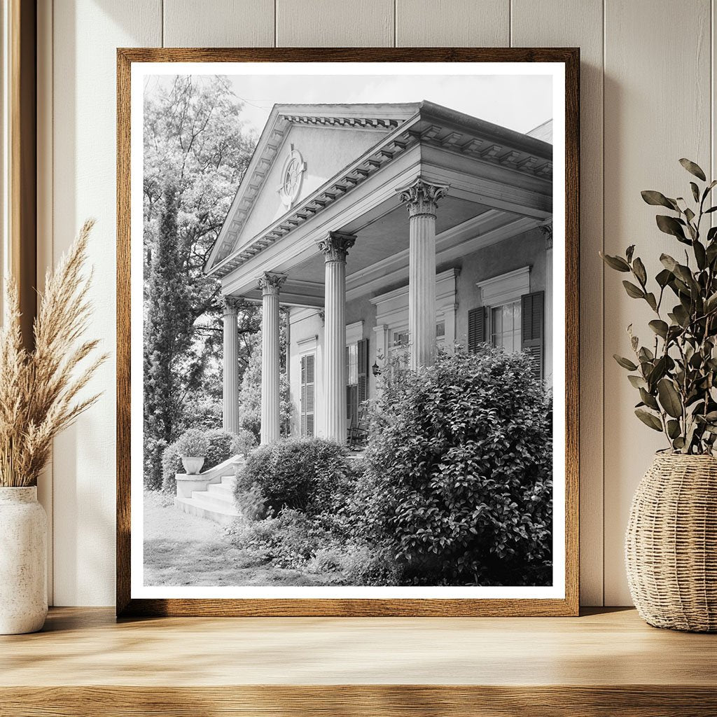 Columbus GA Architectural Details 1900s Vintage Photo