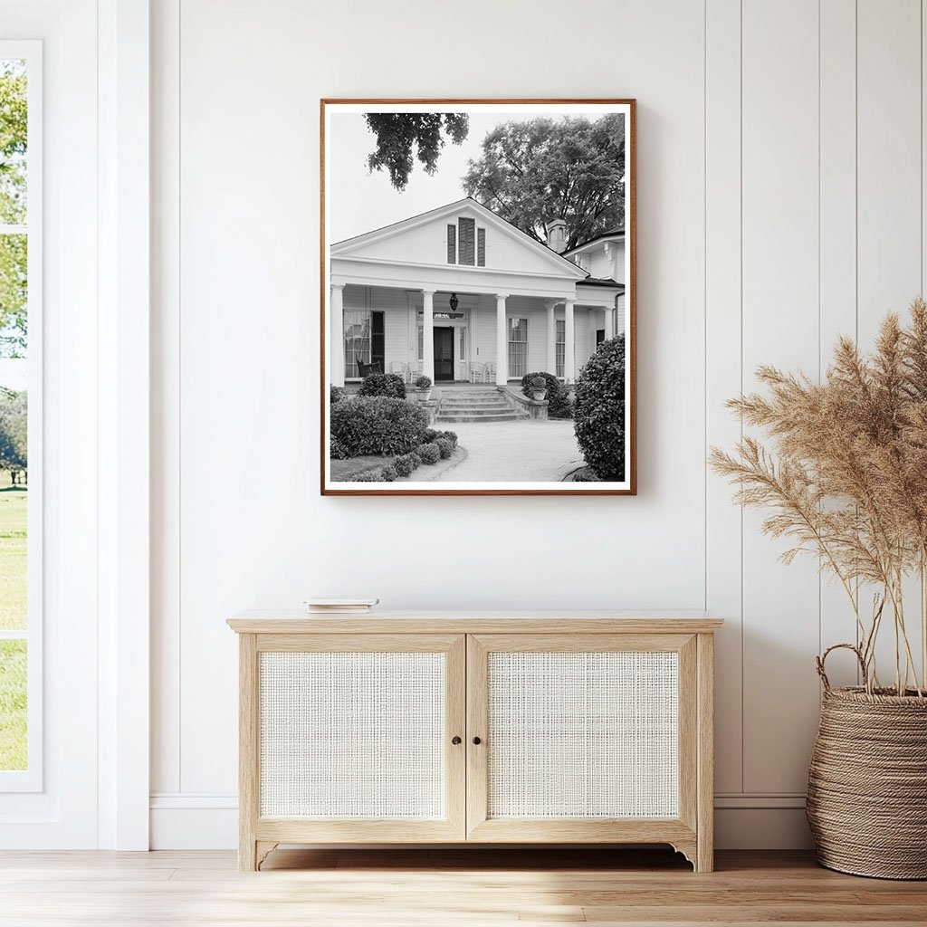 Estes-Bowers House, Columbus, GA - 1832 Vintage Photo