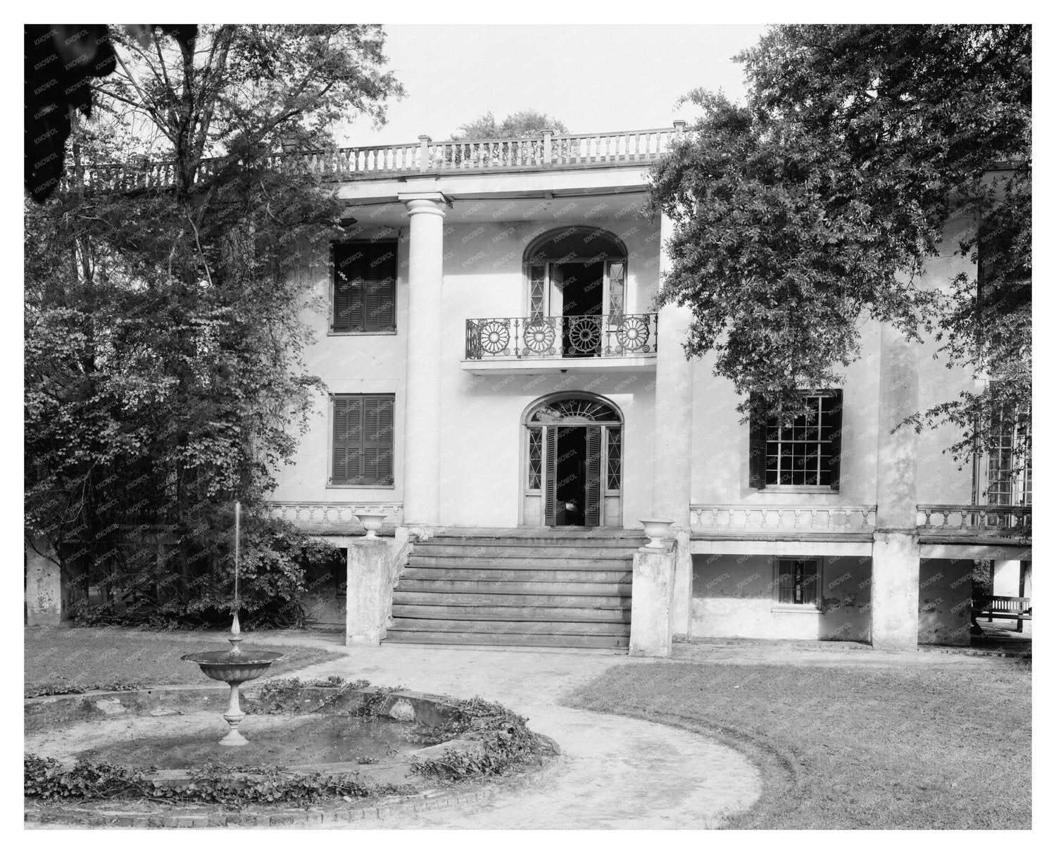 Historic Building in Columbus, GA 1830 Photo Archive