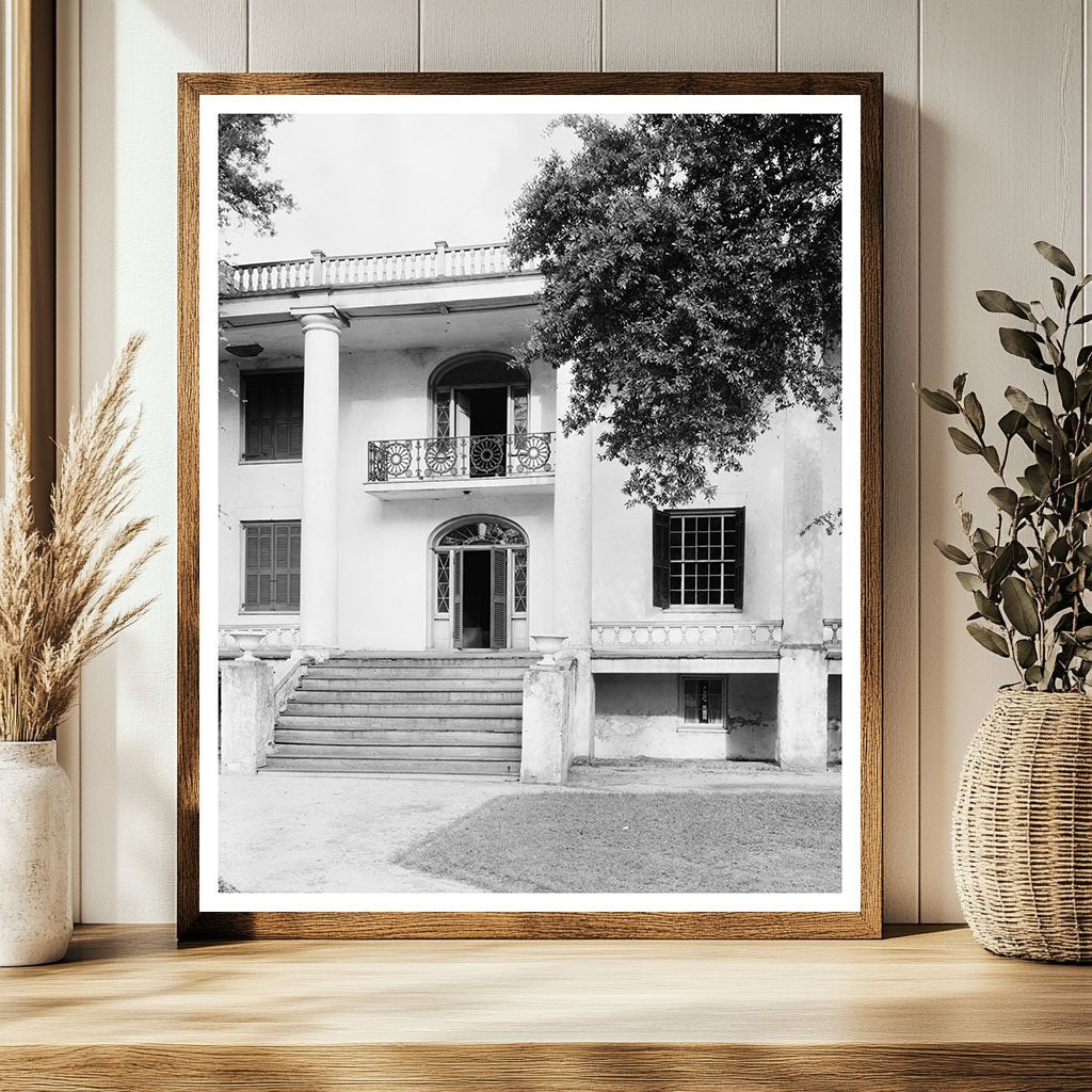 Historic Building in Columbus, GA (1830) Vintage Photo