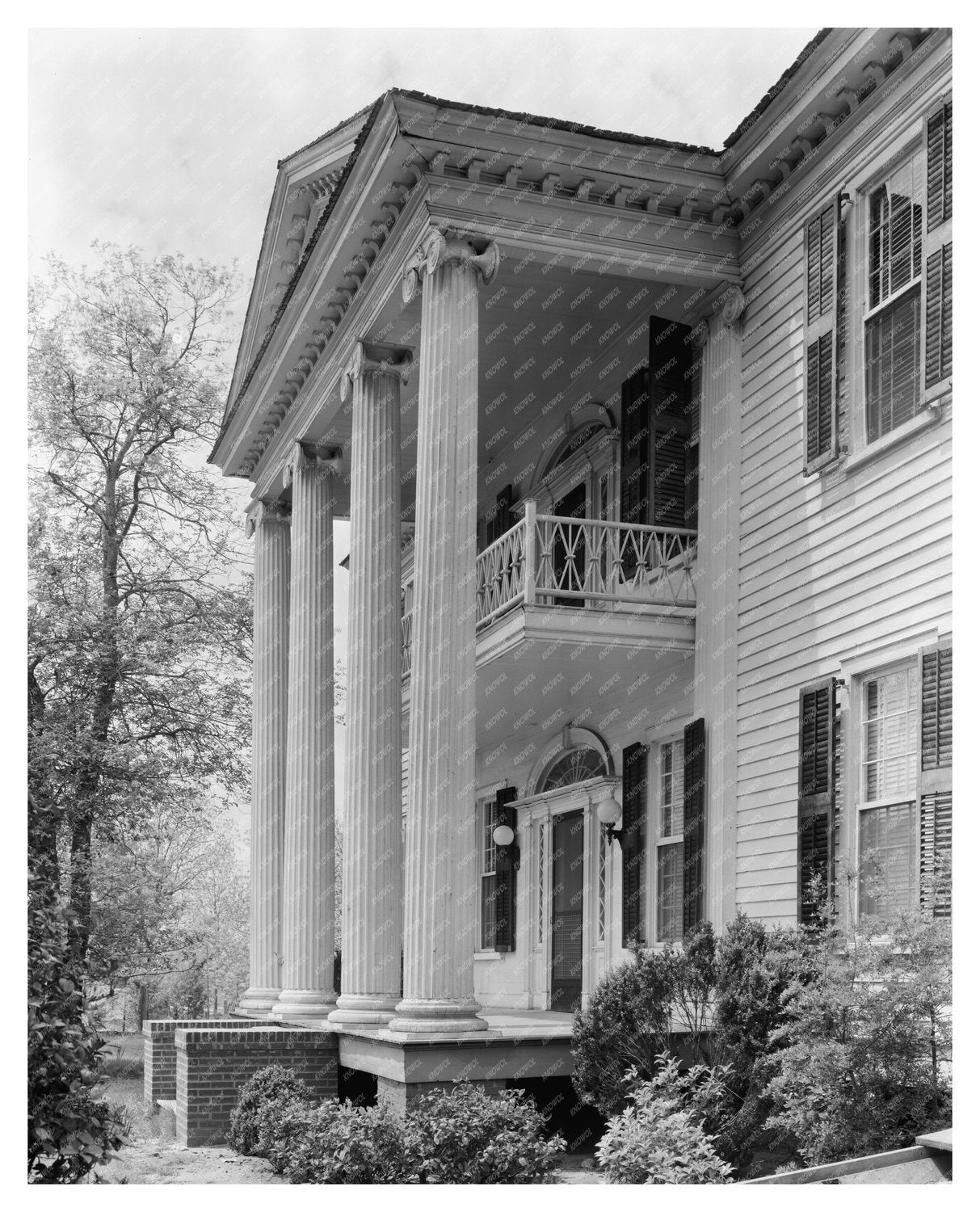 Nutwood Residence, La Grange GA, Historic Photo 1833