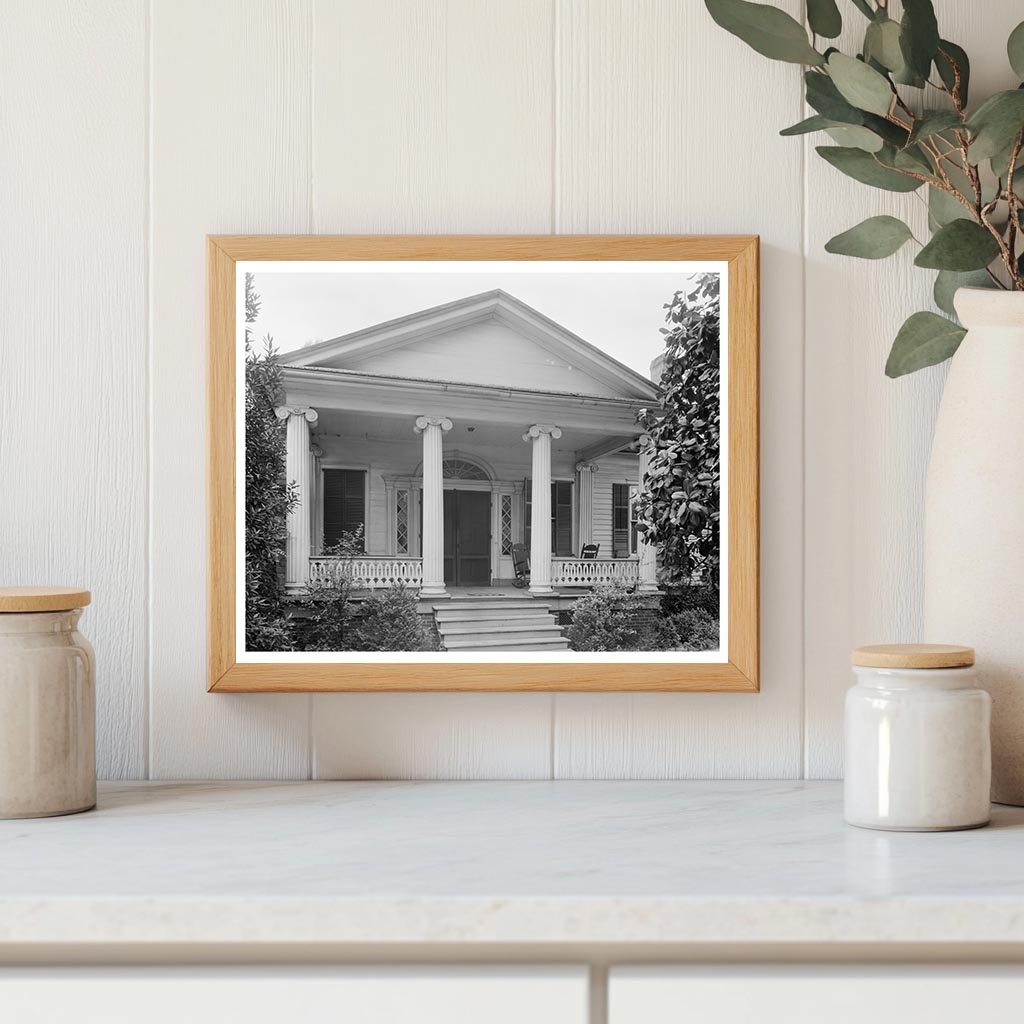 Render-Wilcox House, La Grange, GA - 1843 Vintage Photo