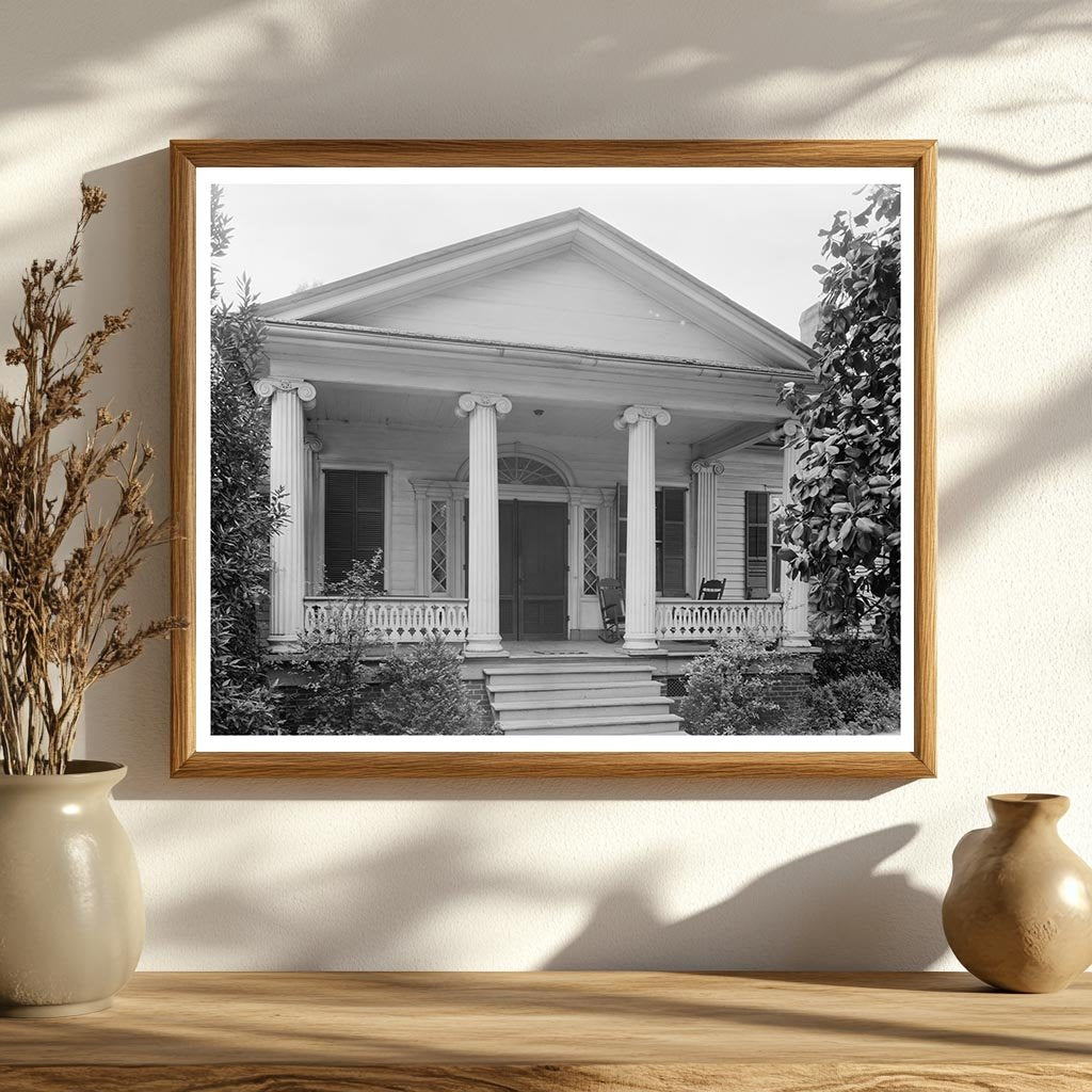 Render-Wilcox House, La Grange, GA - 1843 Vintage Photo