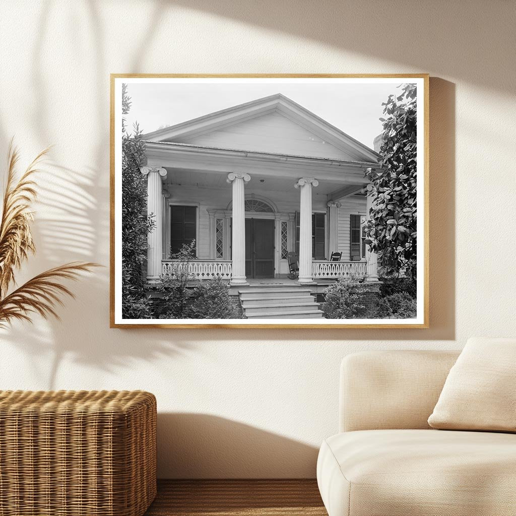 Render-Wilcox House, La Grange, GA - 1843 Vintage Photo