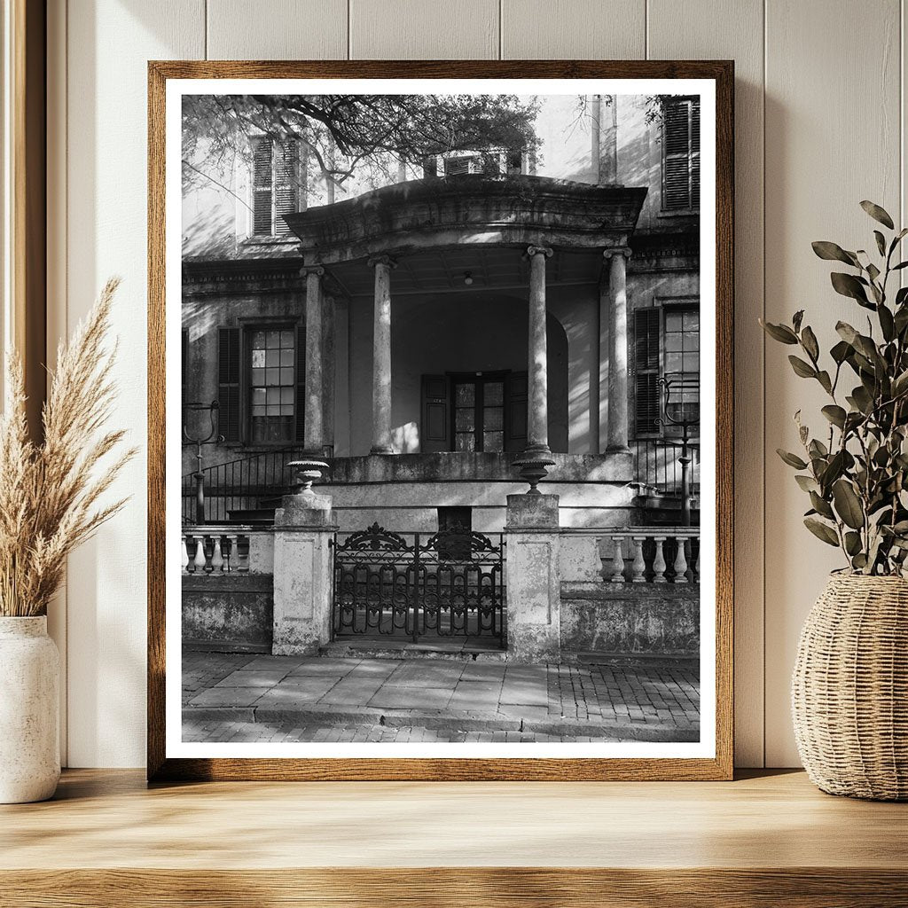 Historic Home in Savannah, GA (1816-1819) - 1957 Photo