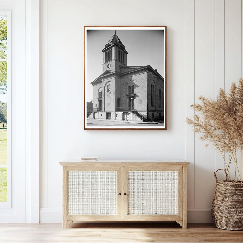 1859 Church in Savannah, Georgia - Historical Photograph