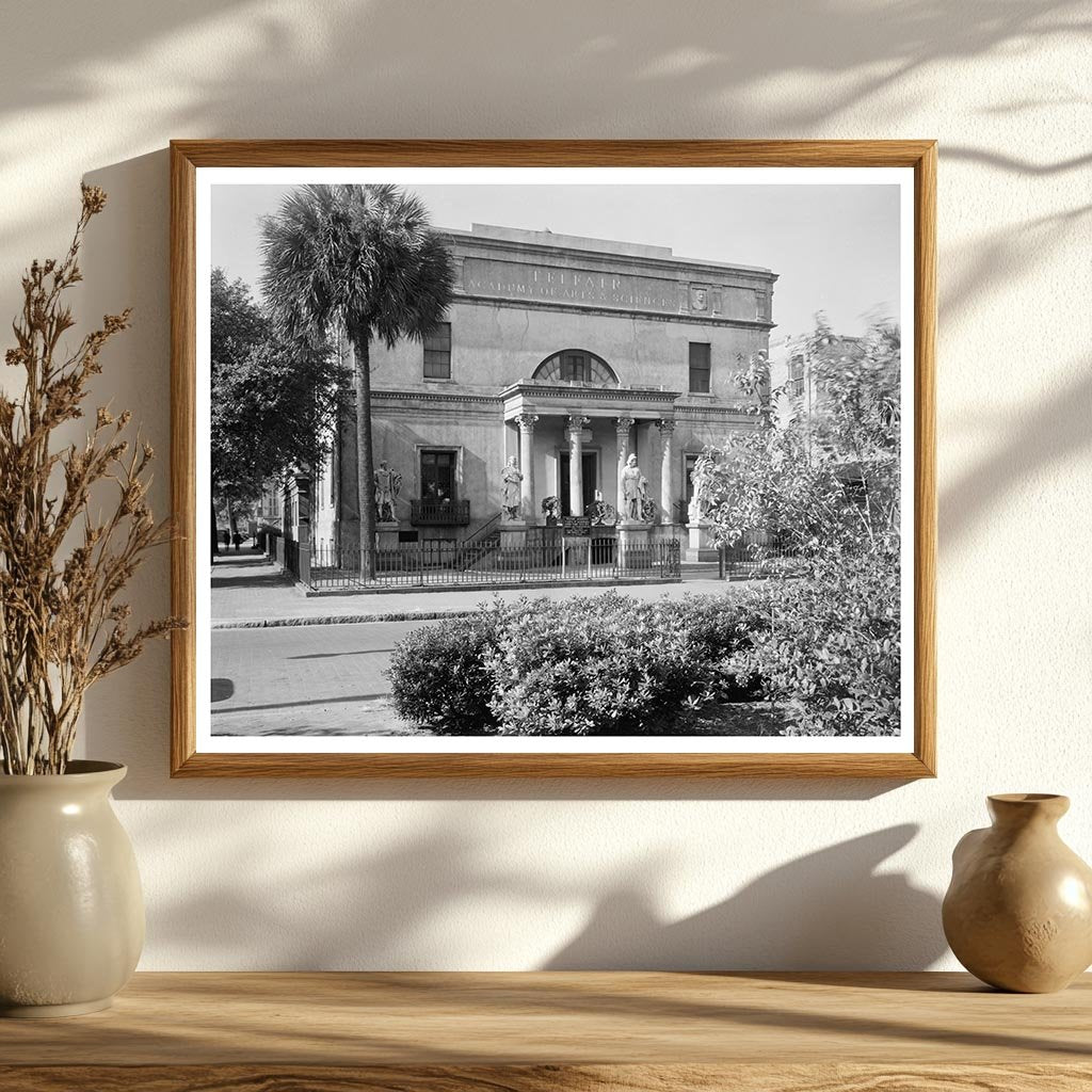 Telfair Academy in Savannah, Georgia - 1819 Architecture
