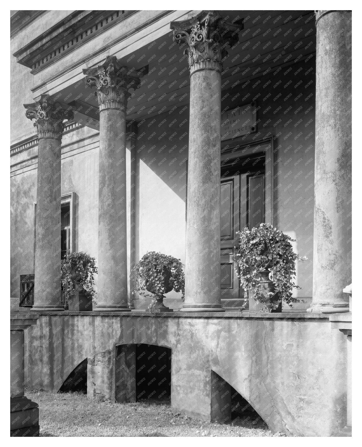 Telfair Academy, Savannah Georgia, 1819 Vintage Photograph