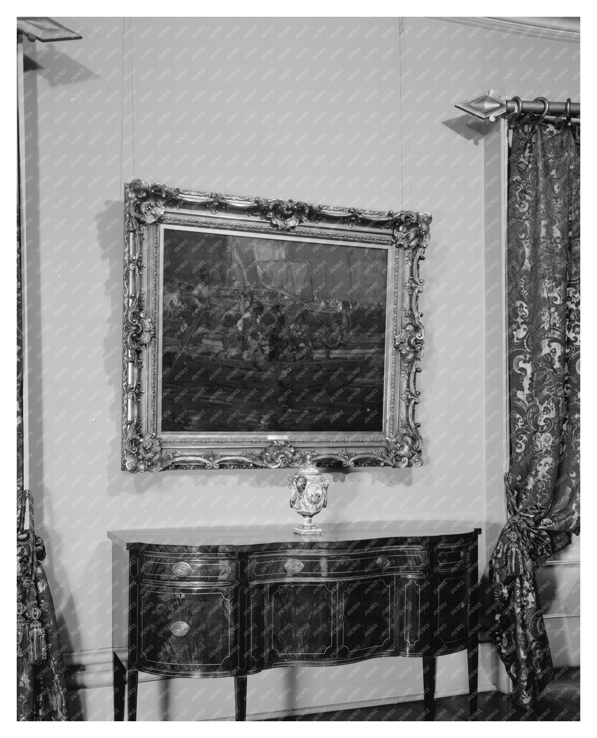 Telfair Academy Interior, Savannah Georgia, 1819