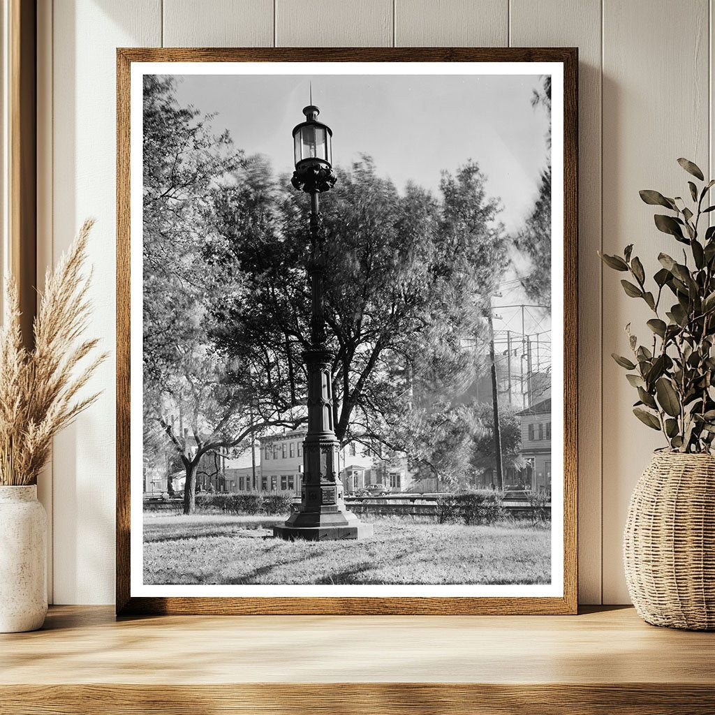 Savannah Harbor Light, Georgia, 1957 Vintage Photo