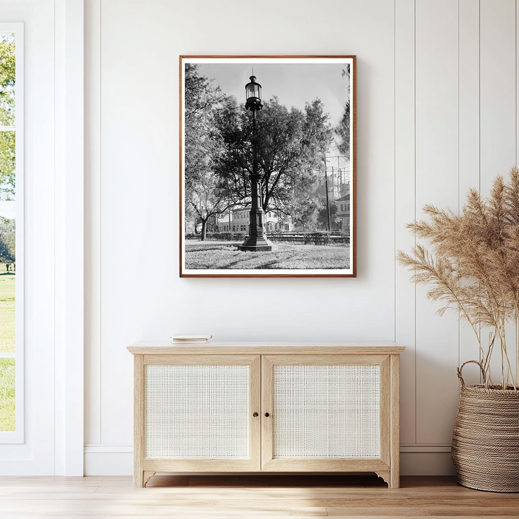 Savannah Harbor Light, Georgia, 1957 Vintage Photo