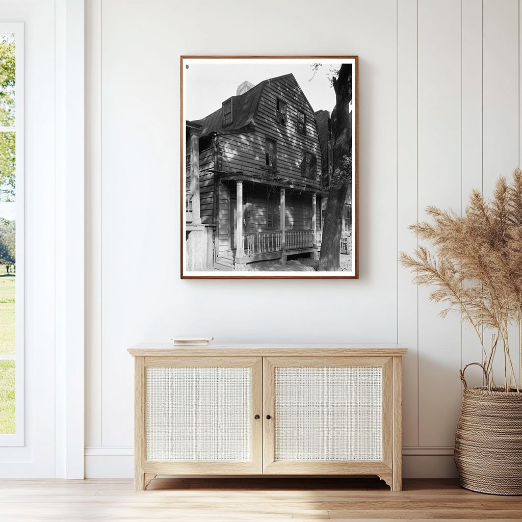 Dr. Poseys House, Savannah GA, c. 1790 Historical Image