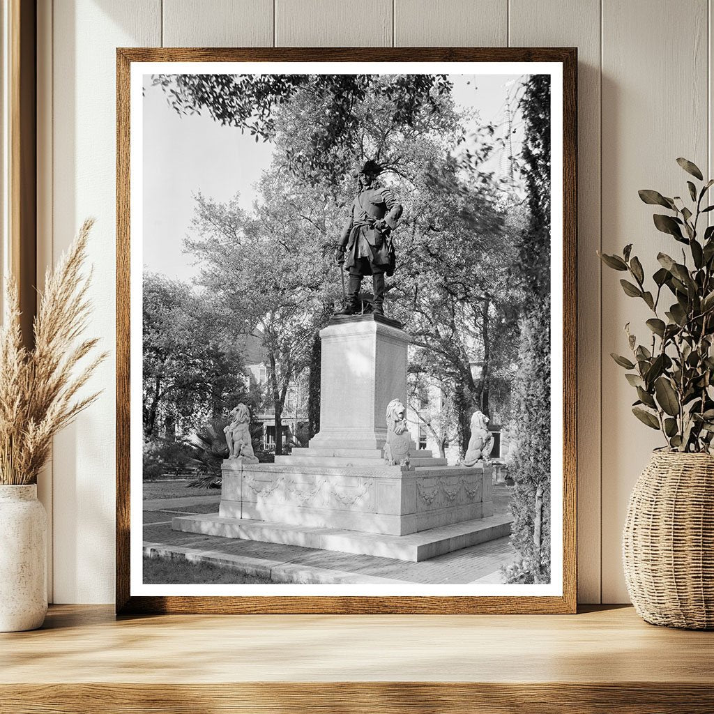 Colonial Park Cemetery, Savannah GA, Historic Photo 1900s