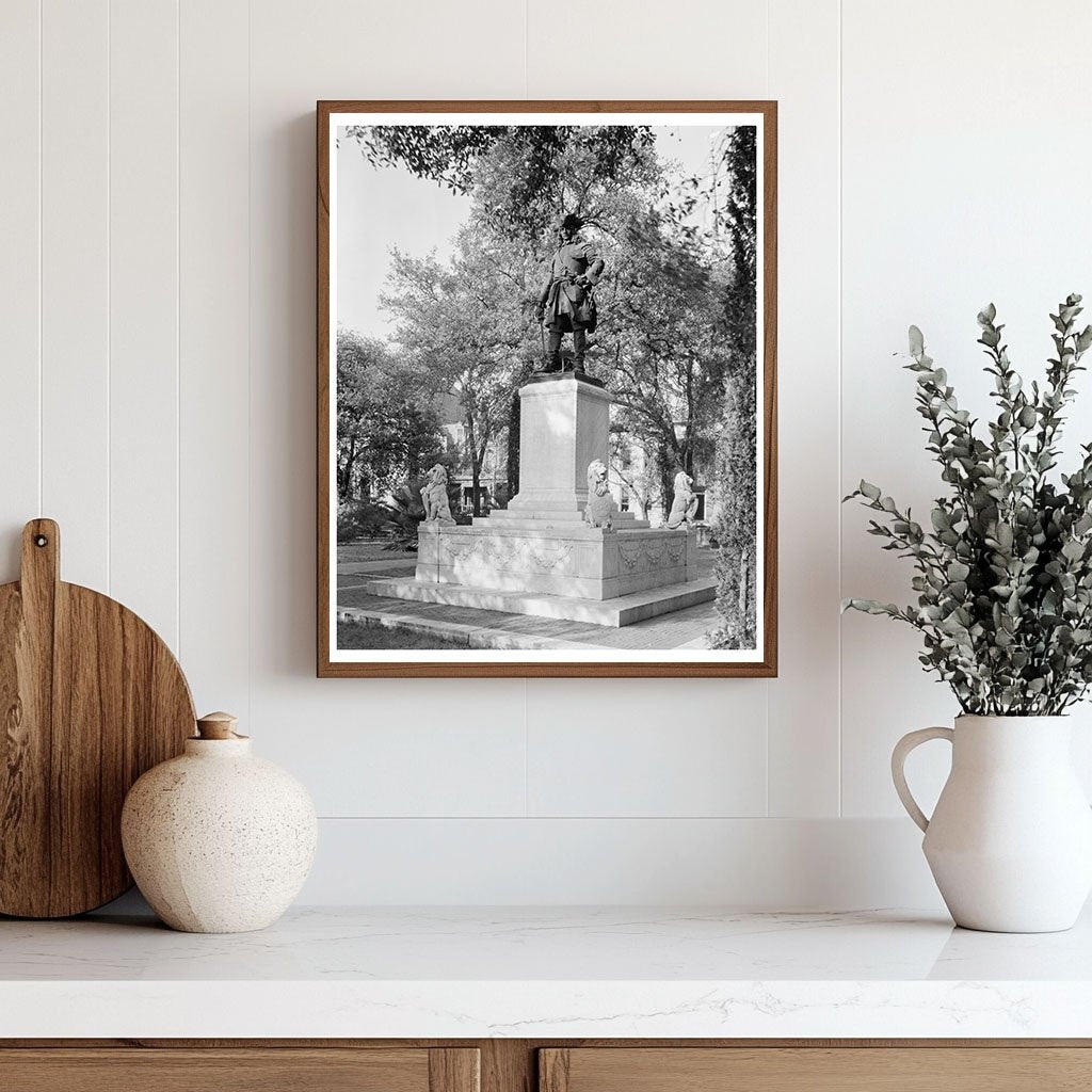 Colonial Park Cemetery, Savannah GA, Historic Photo 1900s