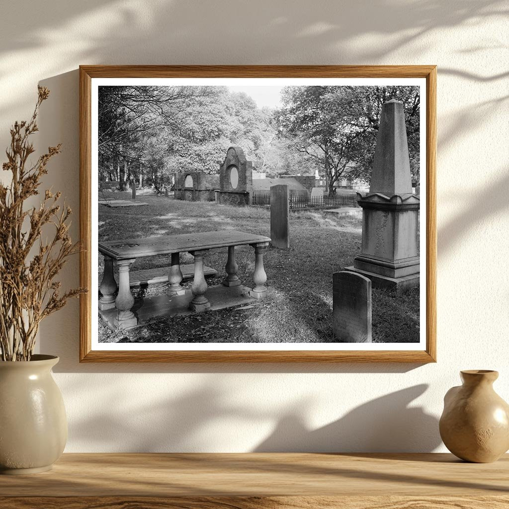 Colonial Park Cemetery, Savannah GA, 19th Century Monuments