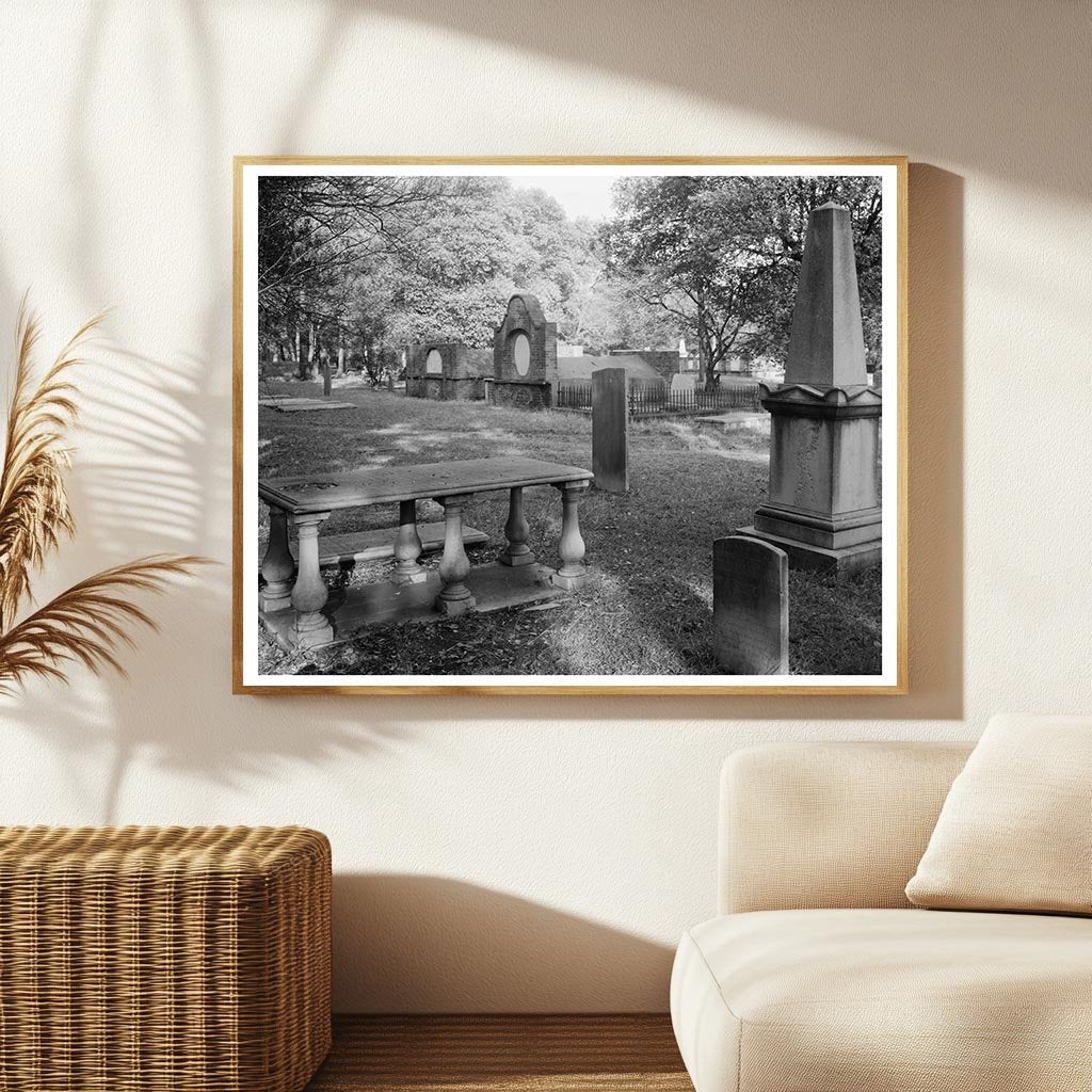 Colonial Park Cemetery, Savannah GA, 19th Century Monuments