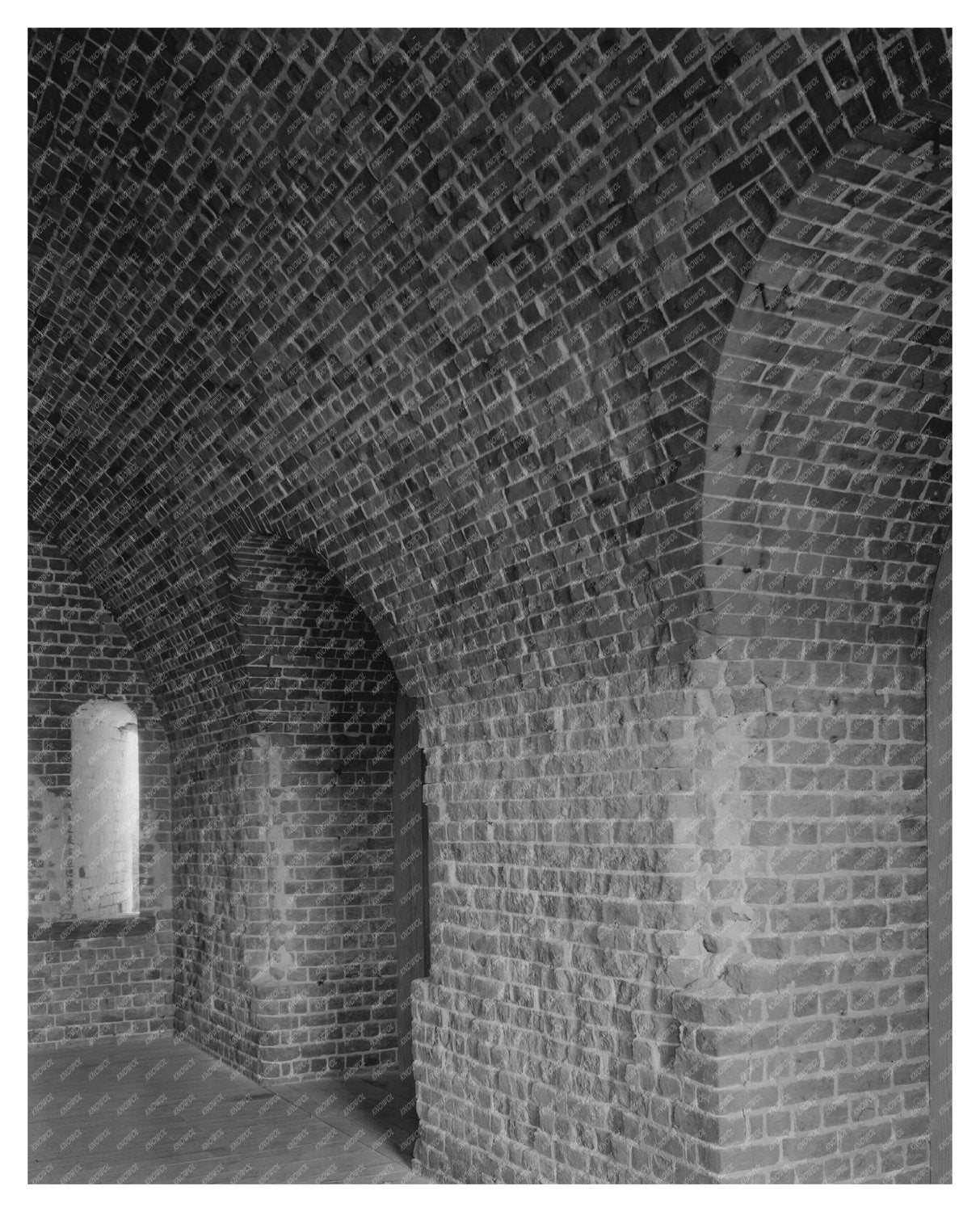 Historic Fort Architecture, Cockspur Island, Georgia 1828-18