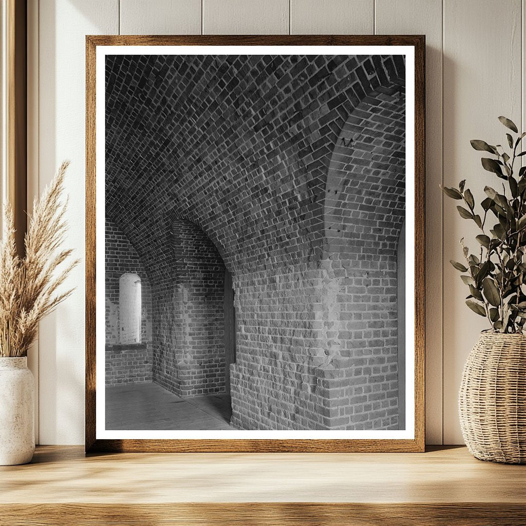 Historic Fort Architecture, Cockspur Island, Georgia 1828-18