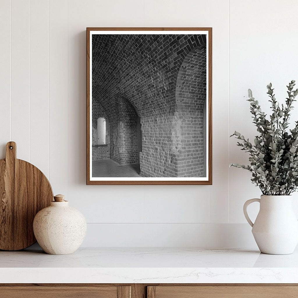 Historic Fort Architecture, Cockspur Island, Georgia 1828-18