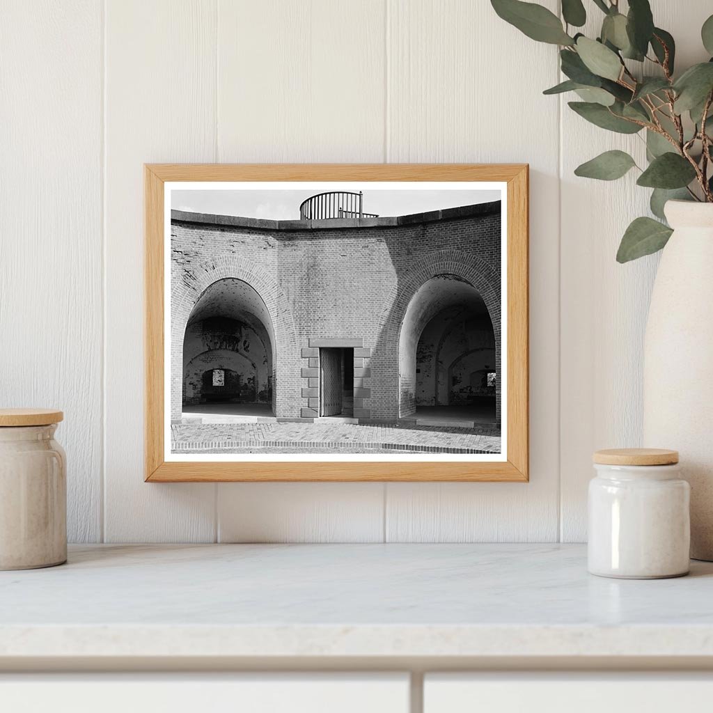 Cockspur Island Fort, Savannah, GA 1828-1850 Photo