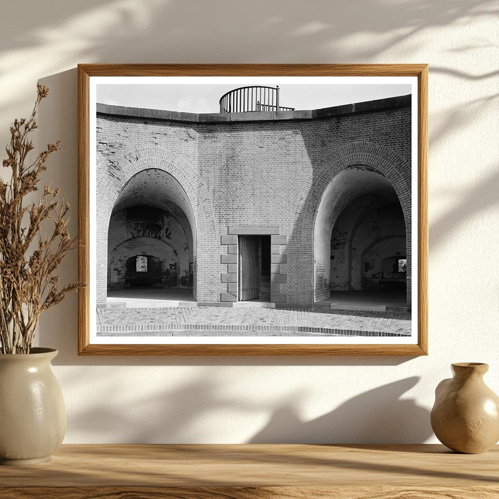 Cockspur Island Fort, Savannah, GA 1828-1850 Photo