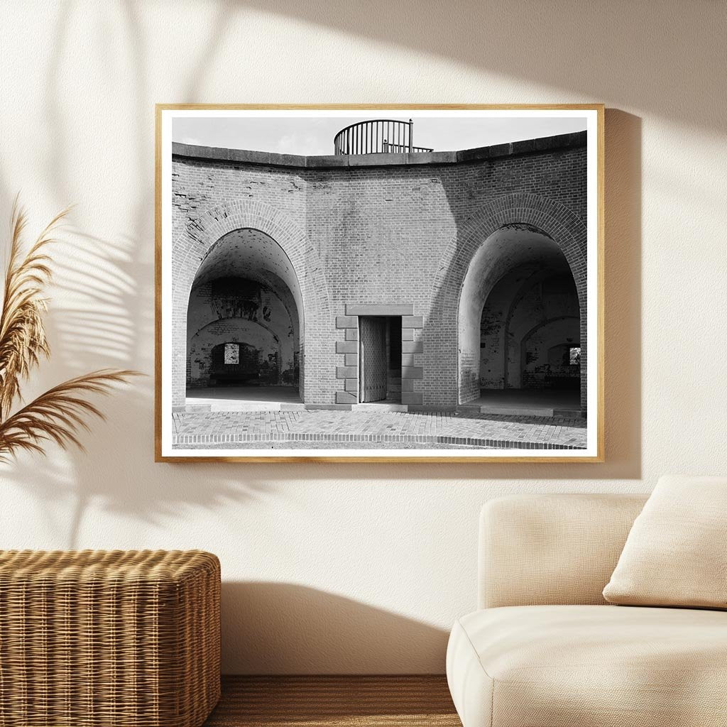 Cockspur Island Fort, Savannah, GA 1828-1850 Photo