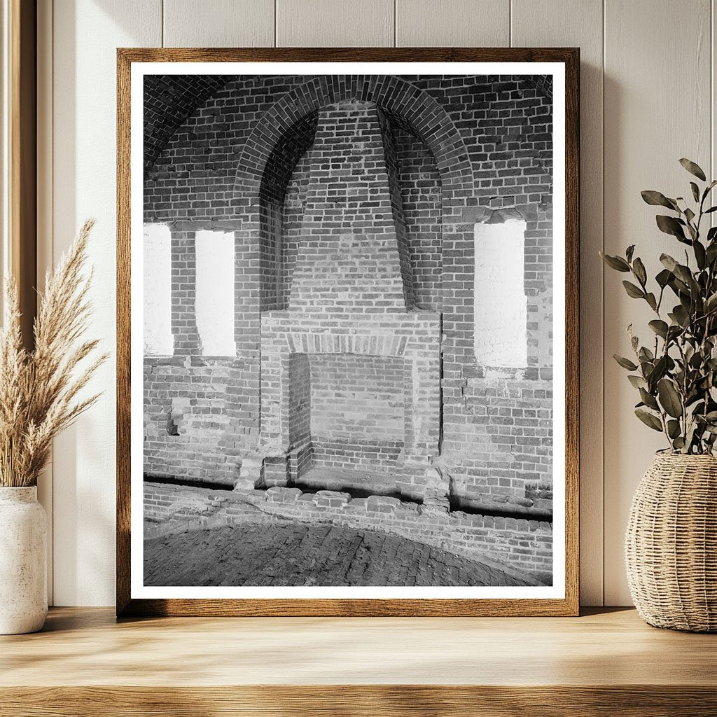 Cockspur Island Historical Building, Savannah, GA 1828-1850