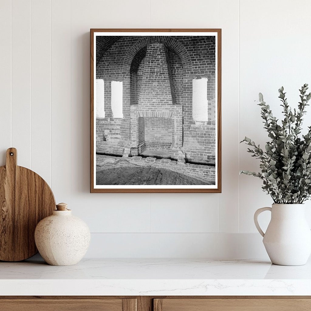 Cockspur Island Historical Building, Savannah, GA 1828-1850