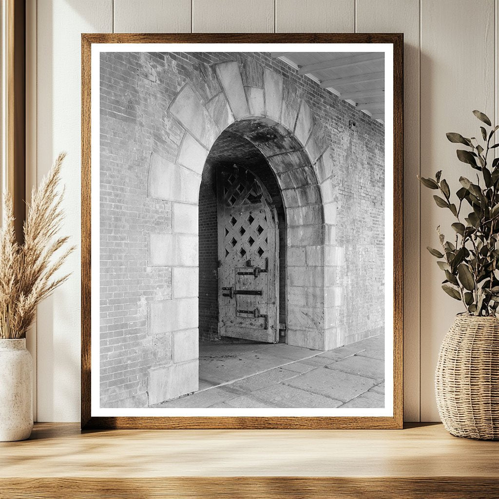 Historic Architecture on Cockspur Island, Savannah, GA 1828-