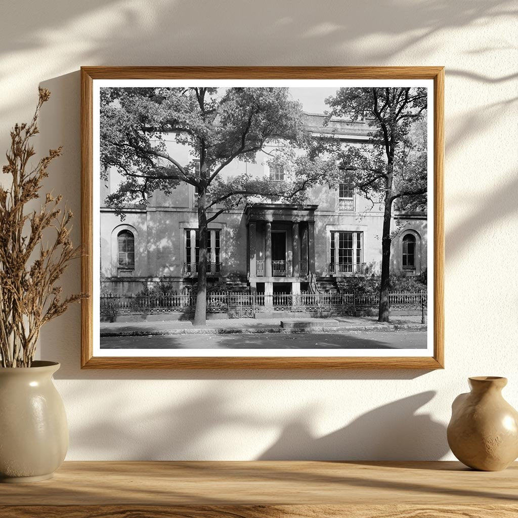 Savannah, Georgia Historic Residence 1844 Photograph