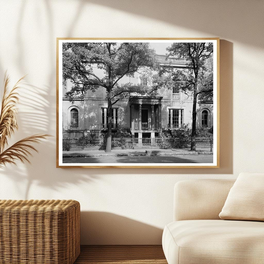 Savannah, Georgia Historic Residence 1844 Photograph