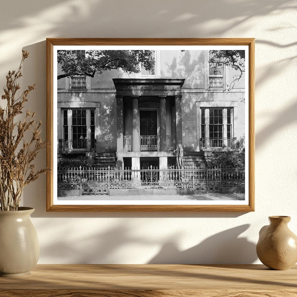 Frances Sorrell House, Savannah GA, 1844 History